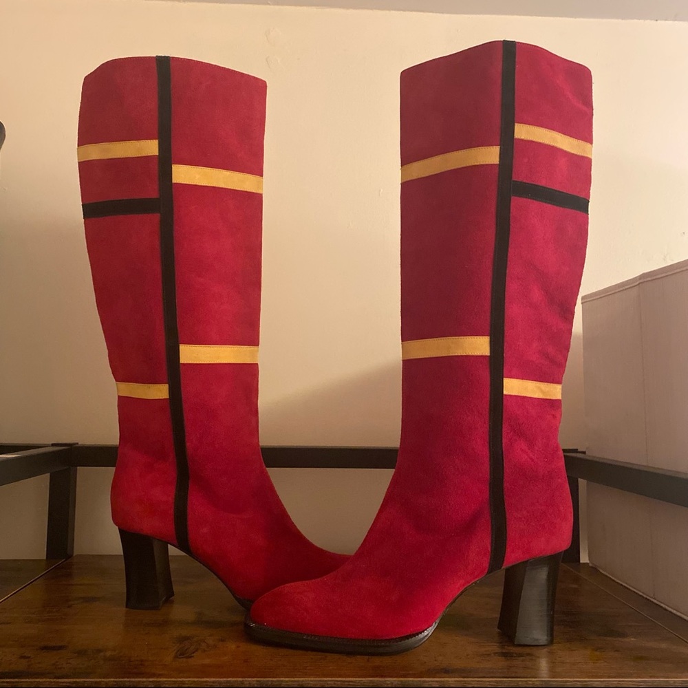 Vintage Nicole Miller Knee High Boots